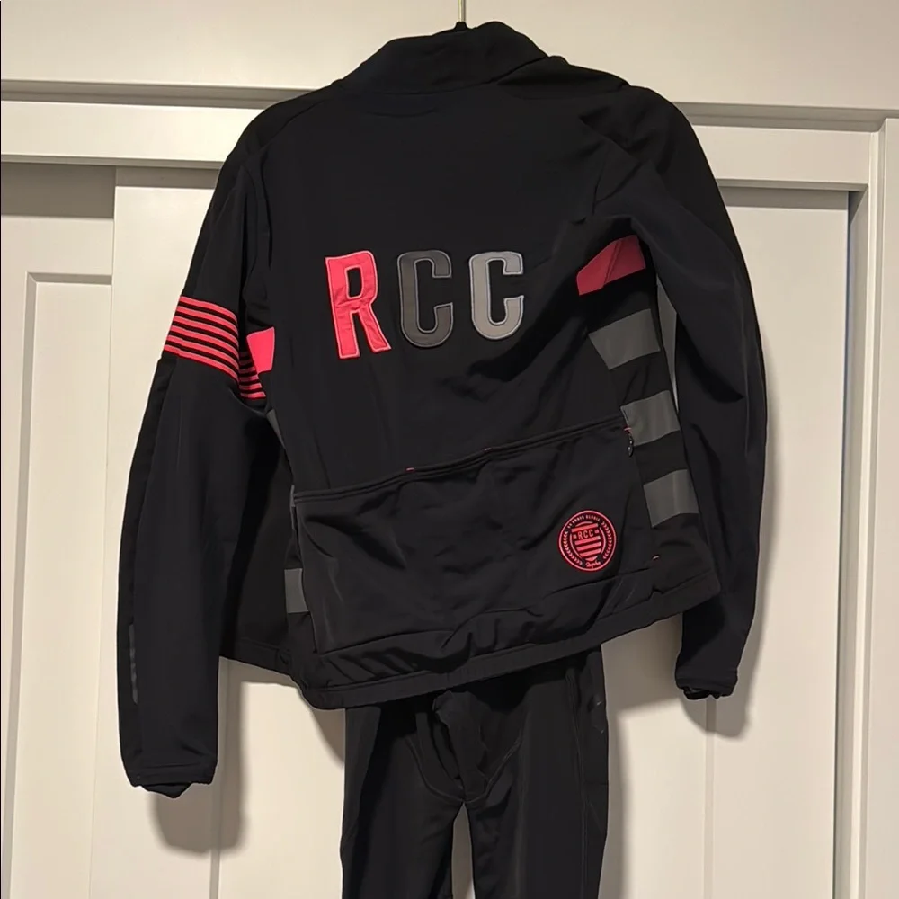 Rapha Black small Cycling Suit and Rapha large jacket with Pink Details - Picture 3 of 6